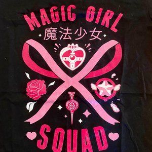 Look HUMAN Anime Magic Girl Squad T-shirt